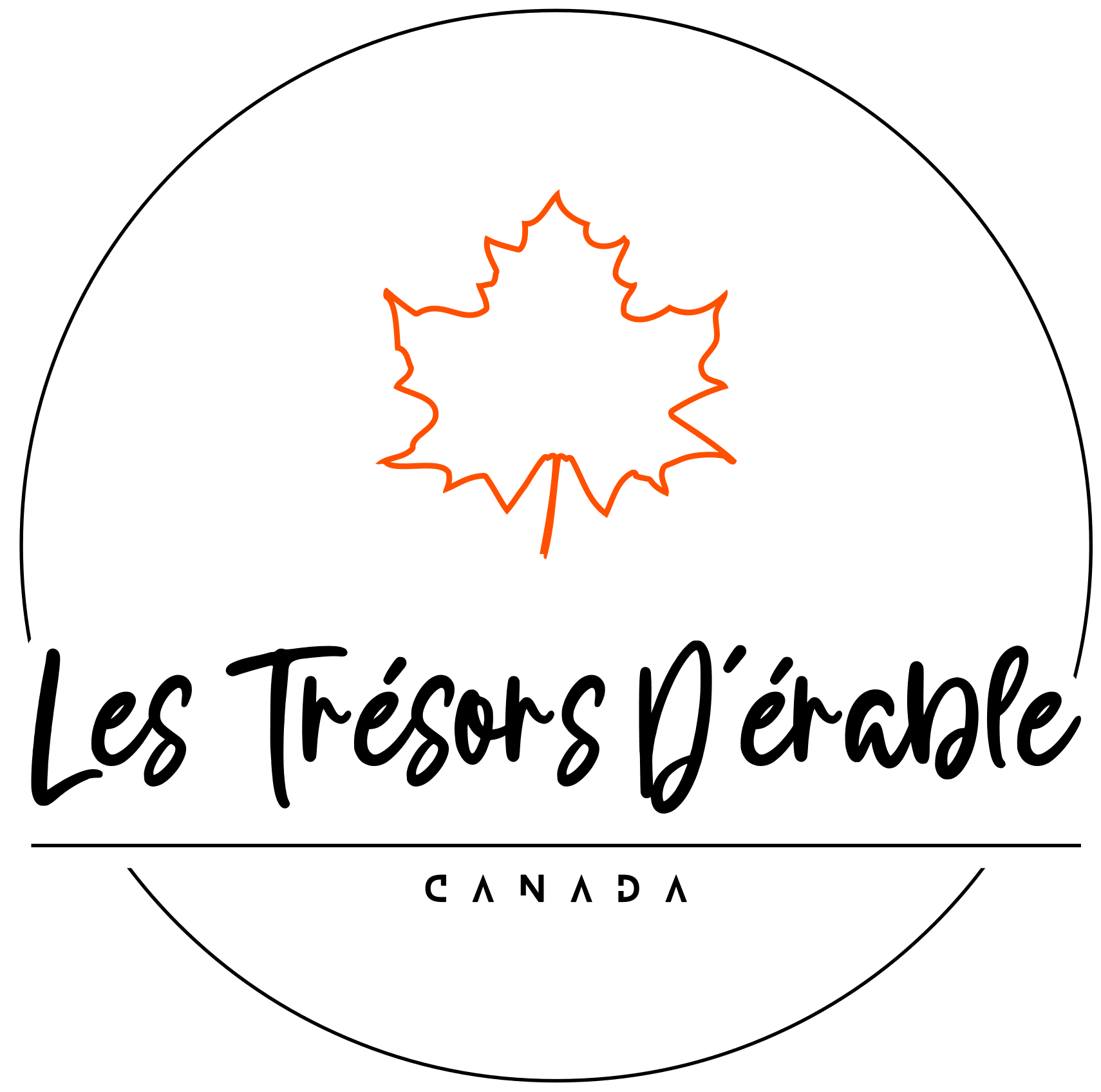 Logo les trésors d'érable du canada